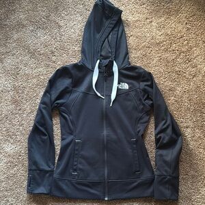 The North Face Black Hooded Jacket Size S